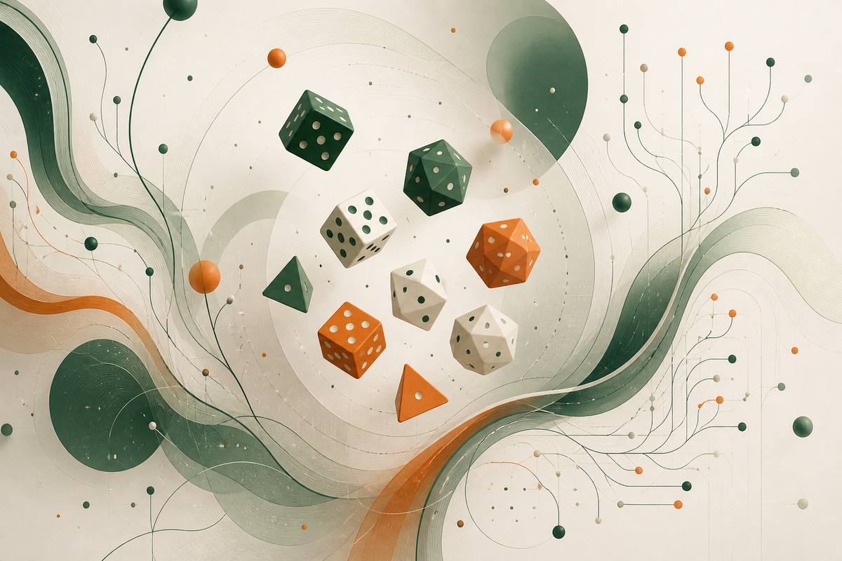 Illustration representing randomness and fairness testing